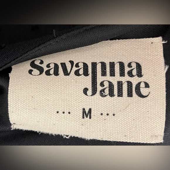 Black Embroidered Dress - Picture 6 of 7